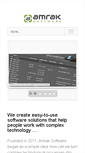 Mobile Screenshot of amraksoftware.com